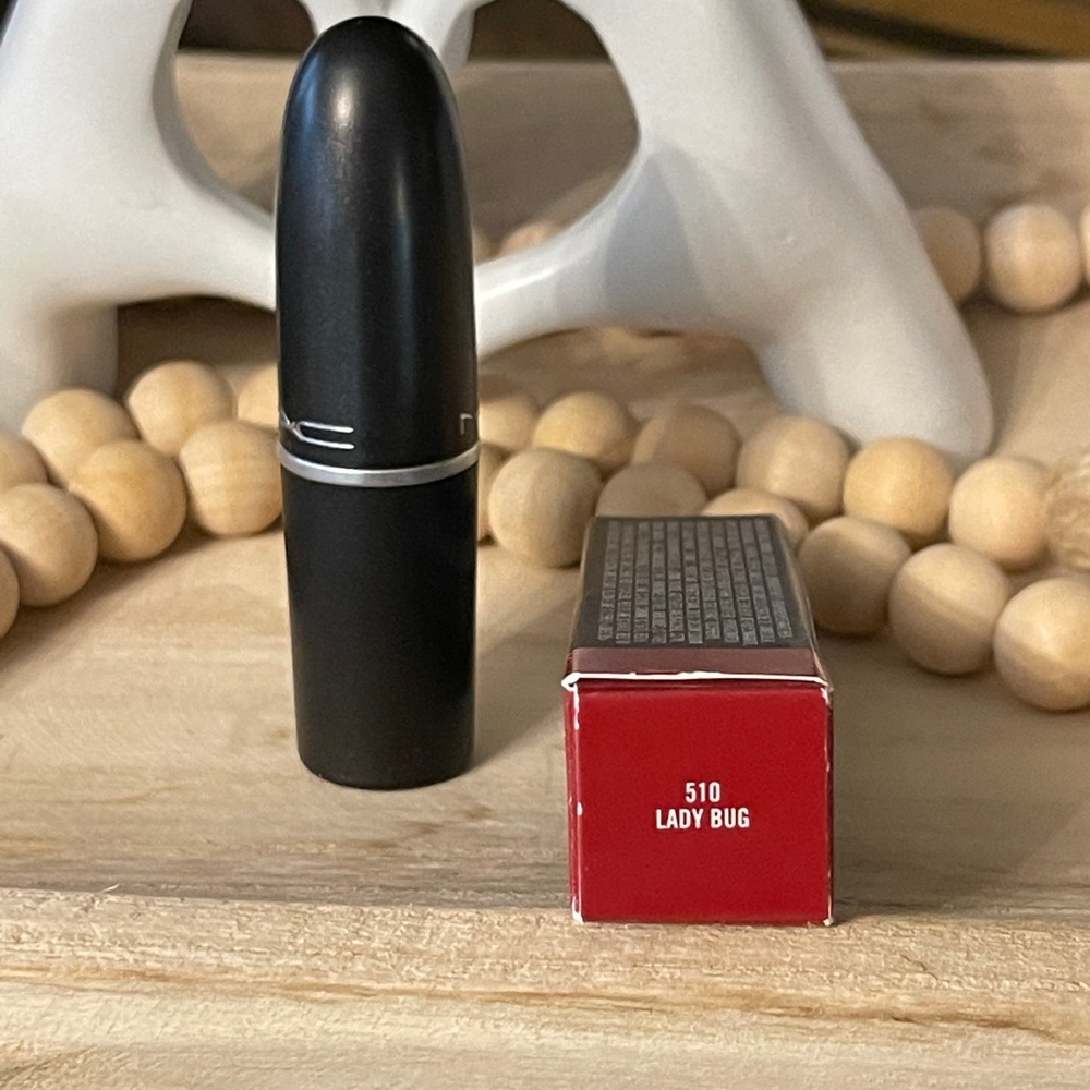 M.A.C COSMETICS Lustre Lipstick In Lady Bug(Red) - Picture 9 of 14